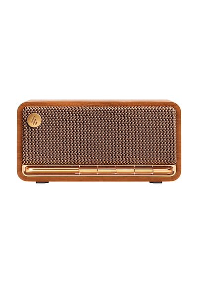 Edifier Mp230 20w Rms Bluetooth 5.0 Retro Tasarımlı Taşınabilir Kablosuz Hoparlör Ahşap Kabin, Aux/usb-c/tf Kart - Kahverengi