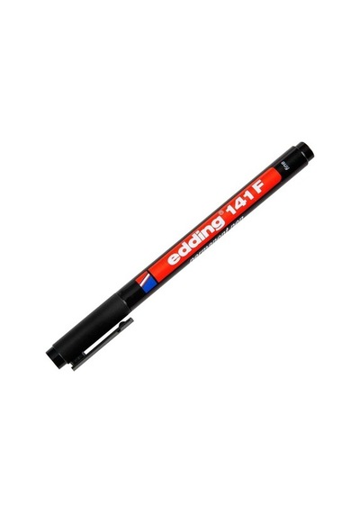 Eddıng 141f Asetat Kalemi 0.66 MM 10 Lu Kutu Siyah