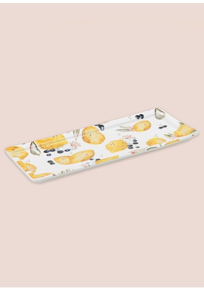 The Mia Limoncello Dikdörtgen Servis 33x21 Cm Lmn025 Çok Renkli