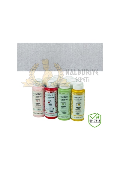 Permolit Multi-Surface Akrilik Hobi Boyası Antika Beyaz 120 Ml.
