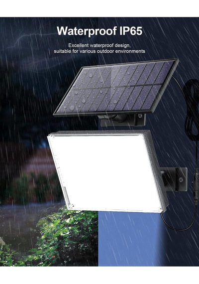 Sigrill 2'li Hareket Sensörlü Güneş Enerjili Işıklar, 172 Led, Ip65 Su Geçirmez