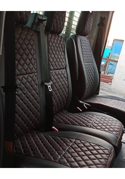 Ford Transit 2021 Araca Özel Deri Tek Kabin Oto Koltuk Kılıfı (468885876)