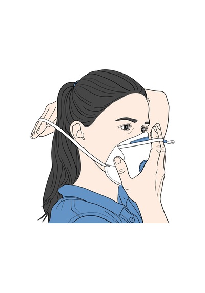 Drager X-plore Aktif Karbonlu 1320 V Odour Ffp2 D Ventilli Odour Toz Maskesi