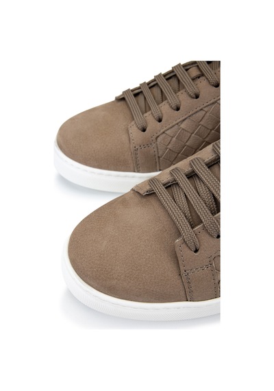 Tamer Tanca Erkek Hakiki Deri Bej Sneakers & Spor Ayakkabı 1185 22703 Erk Ayk Y26 Bej Nbk