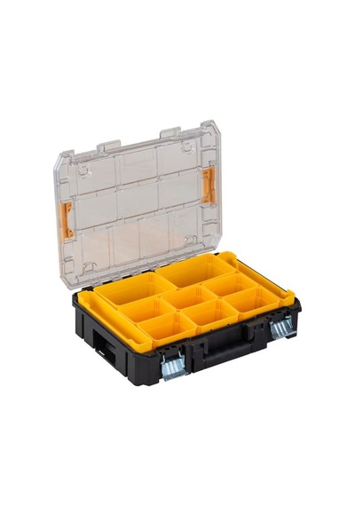 Dewalt Tstak Ağır Hizmet Tipi Şeffaf Kapaklı Takım Çantası Dwst17805