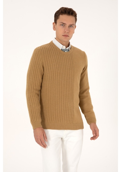 U.s. Polo Assn. Erkek Petrol Kazak /triko 50314968-vr151 Oıl