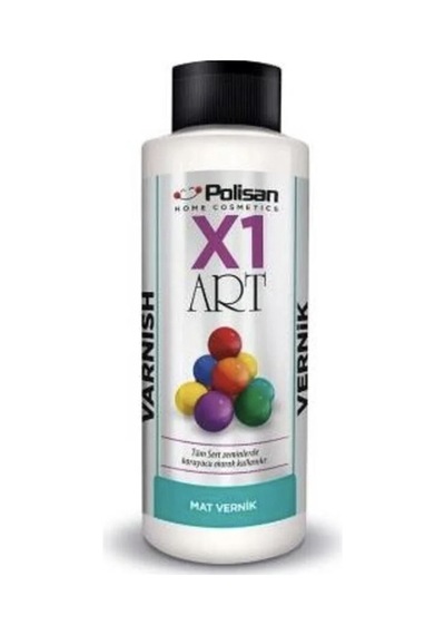 Polisan X1 Art P200223 Mat Vernik 1000 Ml Çok Renkli