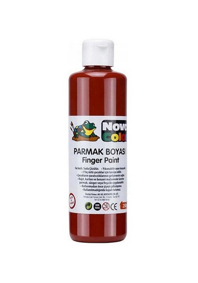 Nova Color Parmak Boyası Kahverengi 250 Gram Kahverengi Parmak Boyası