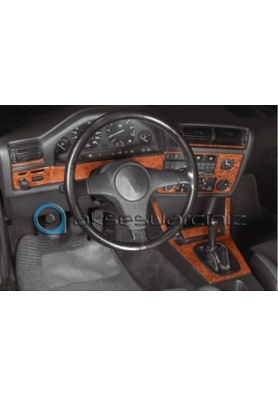 Meriç® Bmw 3 E30 Ön Torpido Kaplama 10 Parça 1985-1994 (530155930)