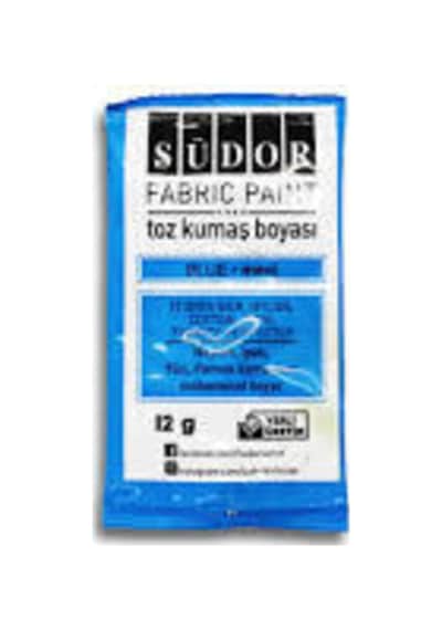 Südor Toz Kumaş Boyası Mavi - Südor Fabric Paint - Mavi Kumaş Boyası