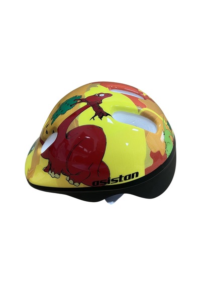 Asistan Mv6-2 Dino Xs 44-48cm Çocuk Bisiklet Kaskı Çok Renkli