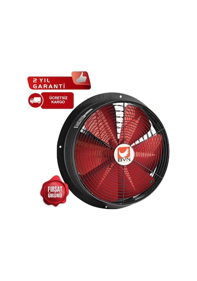 Bst 500 380 V Bahçıvan Aksiyel Sanayi Aspiratörü
