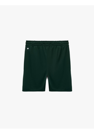 Koton Beli Bağcıklı Cepli Bermuda Spor Şort Yeşil 6sam40118nk