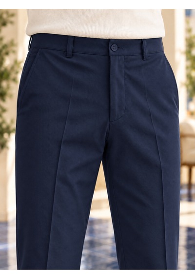 Danger Erkek Comfort Fit Dokulu Chino Pantolon Lacivert 0173dngr
