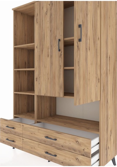 Hyperion Dolap 8 Raflı 4 Çekmeceli 2 Kapaklı 132x44x195 Çam-çam/çam Atlas Çam/atlas Çam - Atlas Çam Hyperion Dolap 8 Raflı 4 Çekmeceli 2 Kapaklı 132x44x195 Çam-çam/çam Atlas Çam/atlas Çam - Atlas Çam
