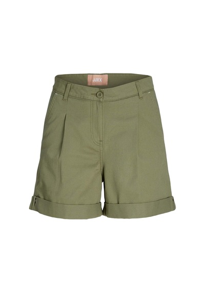 Jack & Jones Jjxx Jxmaddy Rlx Ctn Hw Shorts Yeşil Kadın Şort 000000000101961805 Yeşil
