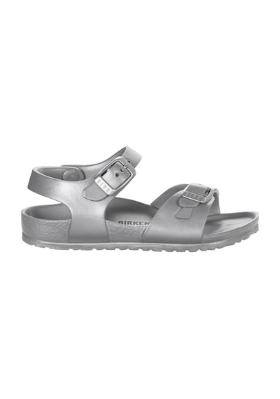 Birkenstock 1003533 Rıo Eva Metallic Silver Narrow Gümüş
