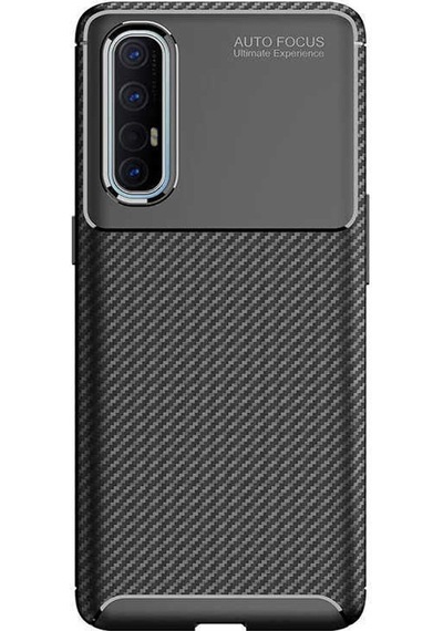 Oppo Reno 3 Pro 5g Kılıf Zore Negro Silikon Kapak Kahverengi