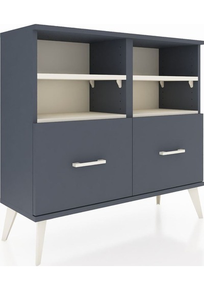 Arges Şifonyer 4 Raflı 2 Çekmeceli 88x30x80 Antrasit-aytaşı/antrasit Aytaşı/antrasit Arges Şifonyer 4 Raflı 2 Çekmeceli 88x30x80 Antrasit-aytaşı/antrasit Aytaşı/antrasit