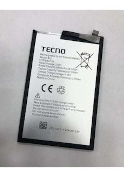 Tecno Pova 3 Pil Batarya Pil Batarya