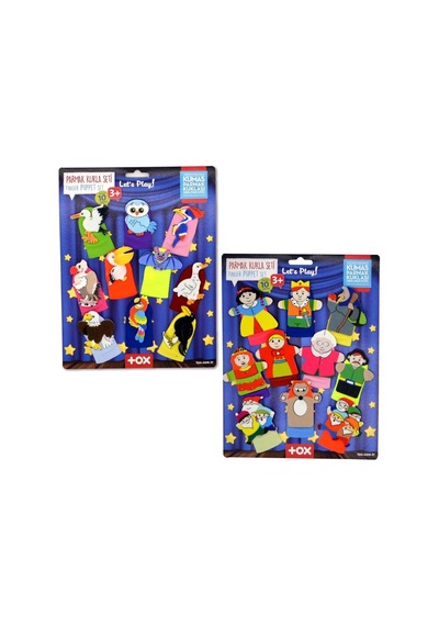 2 Set - 20 Parça Tox Masal  Kahramanları ve Uçan Hayvanlar Parmak