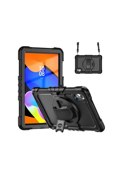 Lenovo Tab M11 Tb330fu Kılıf Amazing Tablet Kapak - Siyah Arka Kapak