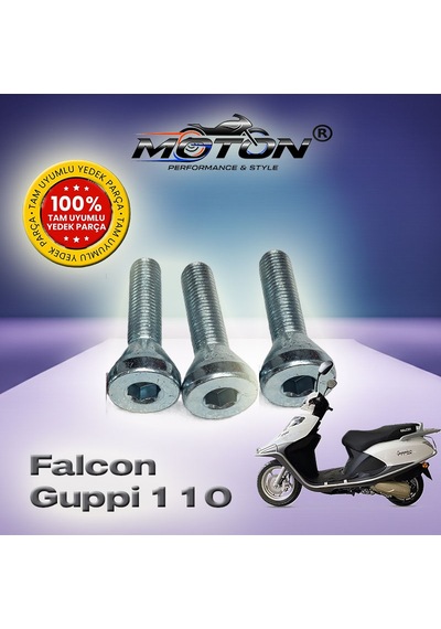 Falcon Guppi 110 Arka Jant Bijon Takımı %100 Uyumlu, Yüksek Dayanıklı