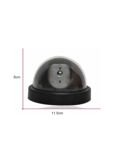 4 Adet Led Işıklı Dome Kamera Taklit_Sahte_Tavan Caydırıcı Kamera