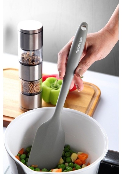 Neoflam Silikon Spatula Gri Gri