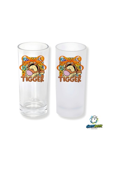 Tigger Buzlu / Buzsuz Seçenekli Rakı Bardağı 1 Adet Şık Sunum Bardağı 0228