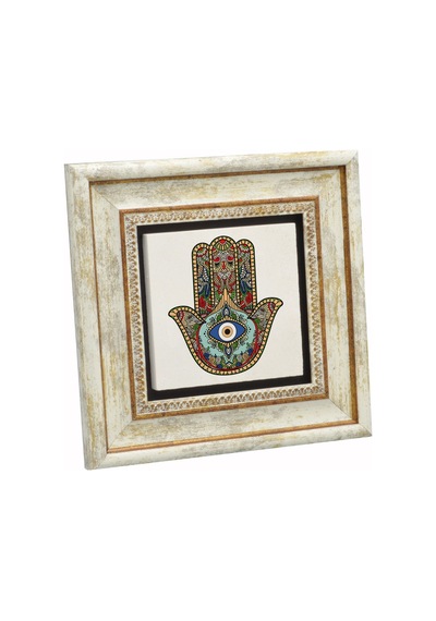 Fatıma Nın Eli Baskılı Taş Tablo 25x25