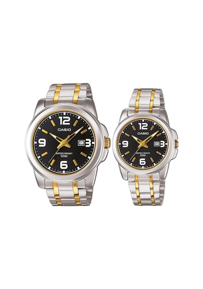 Casio Mtp-ltp-1314sg-1avdf Çift Kol Saati Kadın-erkek Metalik