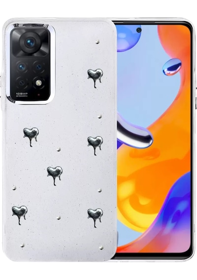 Newface Xiaomi Redmi Note 11 Pro Fiyonk Desenli Kapak - Desen 1
