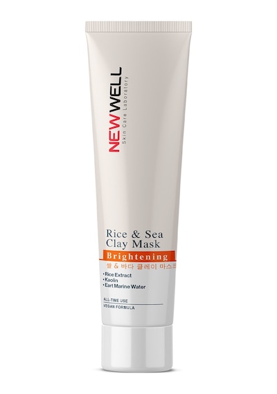 New Well Rice & Sea Clay Mask Pirinç Ve Deniz Özlü Kil Maskesi 100 ML