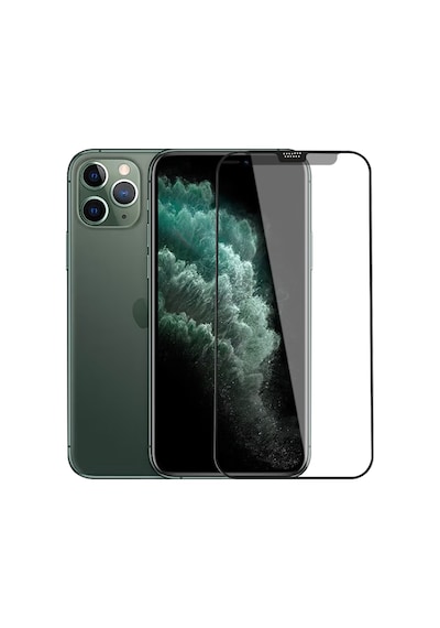 Apple Uyumlu   iPhone 11 Pro Max Mat Ekran Koruyucu 9H Temperli Parmak İzi Tutmayan Wiwu iVista Matte