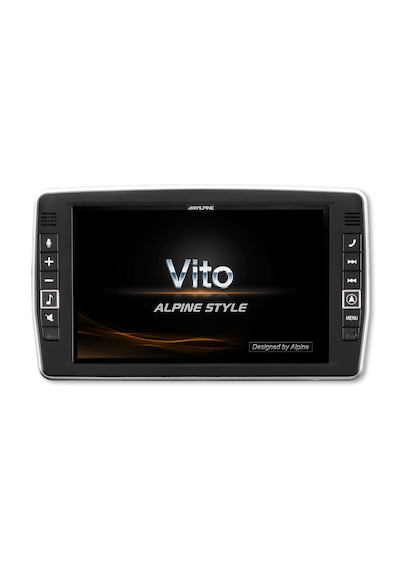 Alpine Mercedes Vito 447 İçin Apple Carplay Ve Android Auto İle Uyumlu 9 Dokunmatik Ekran Navigasyon Multimedya 9"