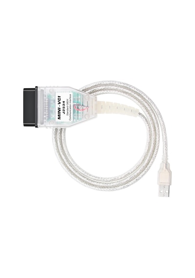 Usb'den Obd2'ye 16 Pin Mını Vcı Ft232rl Toyota Tıs Techstream İçin Tek Teşhis Kablosu