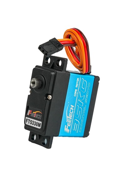 Feetech 180 Derece Digital Su Geçirmez Servo Motor 7.4v 35kg/cm Ft5330m