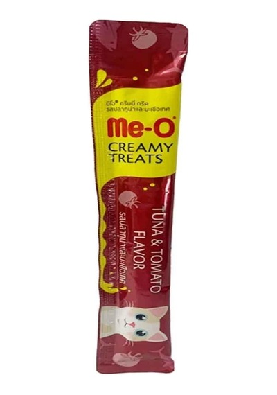 Me-O Ton Balıklı ve Domatesli Likit Kedi Ödül Maması 15 G