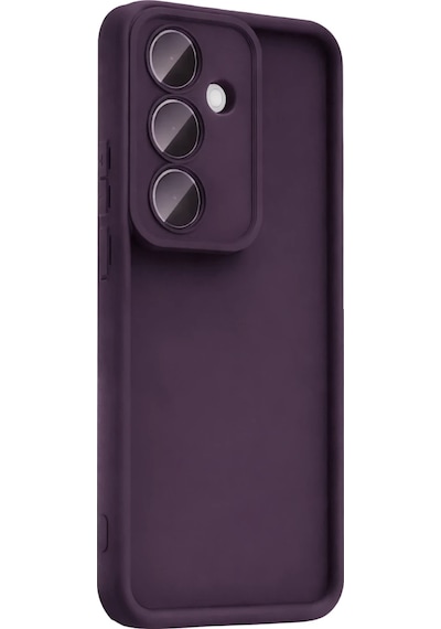 Gld-spt- Newface Samsung Uyumlu Galaxy A57 5g Viera Silikon - Mürdüm