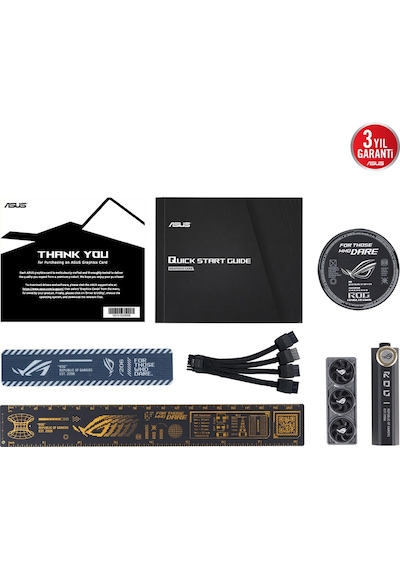 Asus Rog-astral-rtx5090-o32g-gamıng, 32gb, 512bit, Gddr7, 2xhdmı, 3xdp Gamıng Ekran Kartı