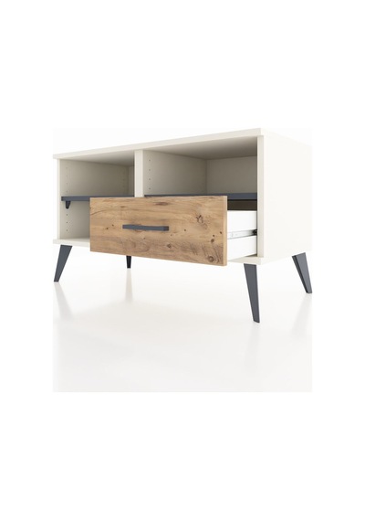 Hyperion Şifonyer 2 Raflı Tek Çekmeceli 88x44x48 Aytaşı-antrasit/çam Antrasit/çam Hyperion Şifonyer 2 Raflı Tek Çekmeceli 88x44x48 Aytaşı-antrasit/çam Antrasit/çam