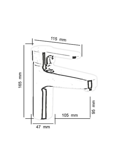 Marrakesh Lavabo Bataryası Gri