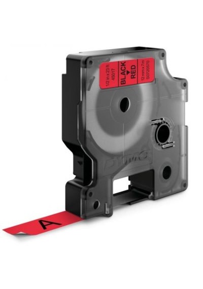 Cestag 45017 D1 Uyumlu Şerit Kırmızı - Siyah 12 MM x 7 M