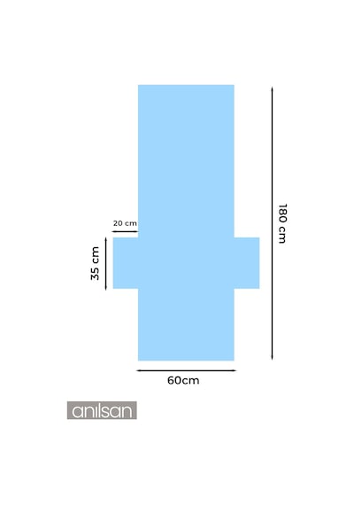 %100 Pamuk Şezlong Havlusu 60x180 Cm - Hızlı Kuruyan Plaj Ve Havuz Havlusu