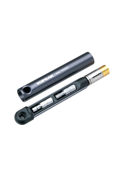Topeak Nano Torqbar Dx Tork Anahtarı 4,5,6nm İle Sabit + 5 Farklı Uç Tt2570 Siyah