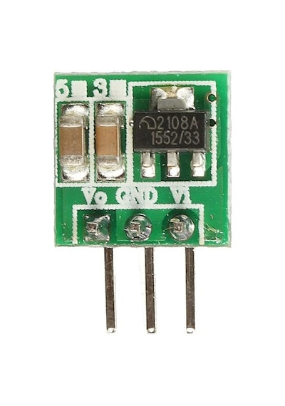 Alkatronik-3.3V Boost Voltaj Yükseltici Modül 0.8-3.3 V Max 500Ma