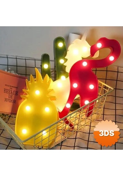 Ananas Led Gece Lambası Tropikal Enerjiyi Mekanınıza Taşıyın