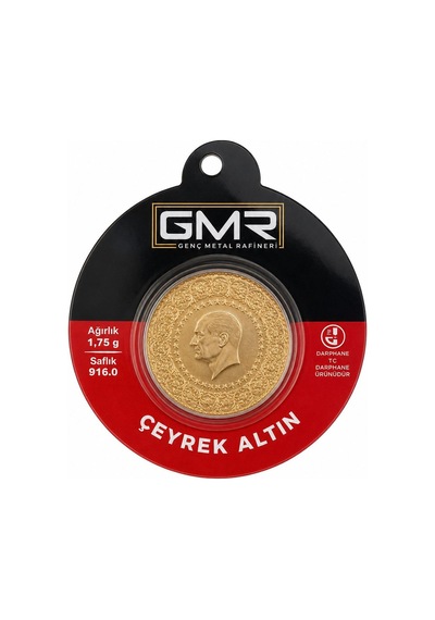 Çeyrek Altın 1.75 Gram 22 Ayar