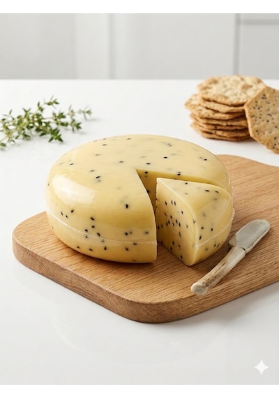 Göbek Kaşar 500 Gr Çörekotlu